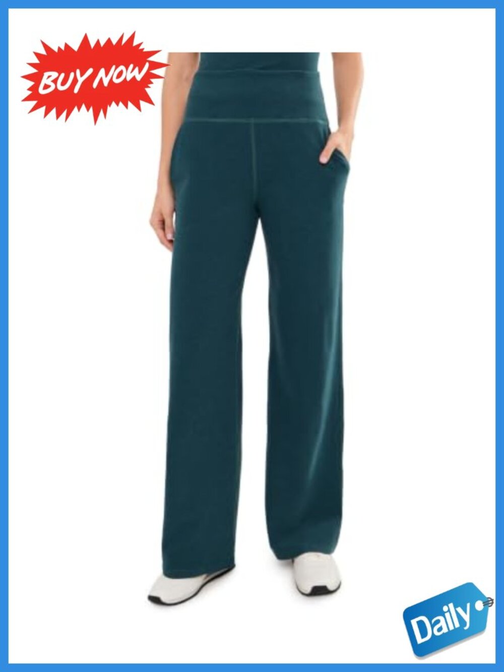 Wide Leg Yoga Pants Spacedye Pull On Low Rise Regular Fit Activewear